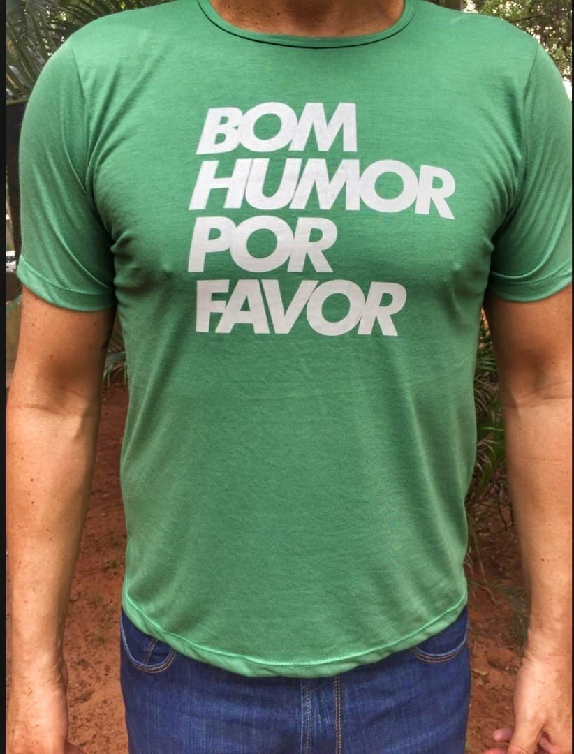 Foto Camiseta T-shirt  verde Instituto Amigos do CoraÃ§Ã£o, Campo Grande, MS