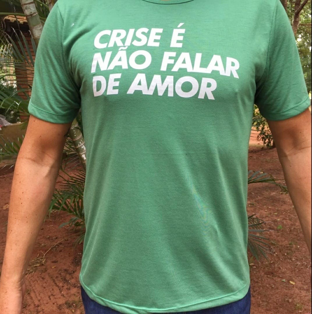 Foto Camiseta T-shirt  Tamanho M cor verde Instituto Amigos do CoraÃ§Ã£o, Campo Grande, MS